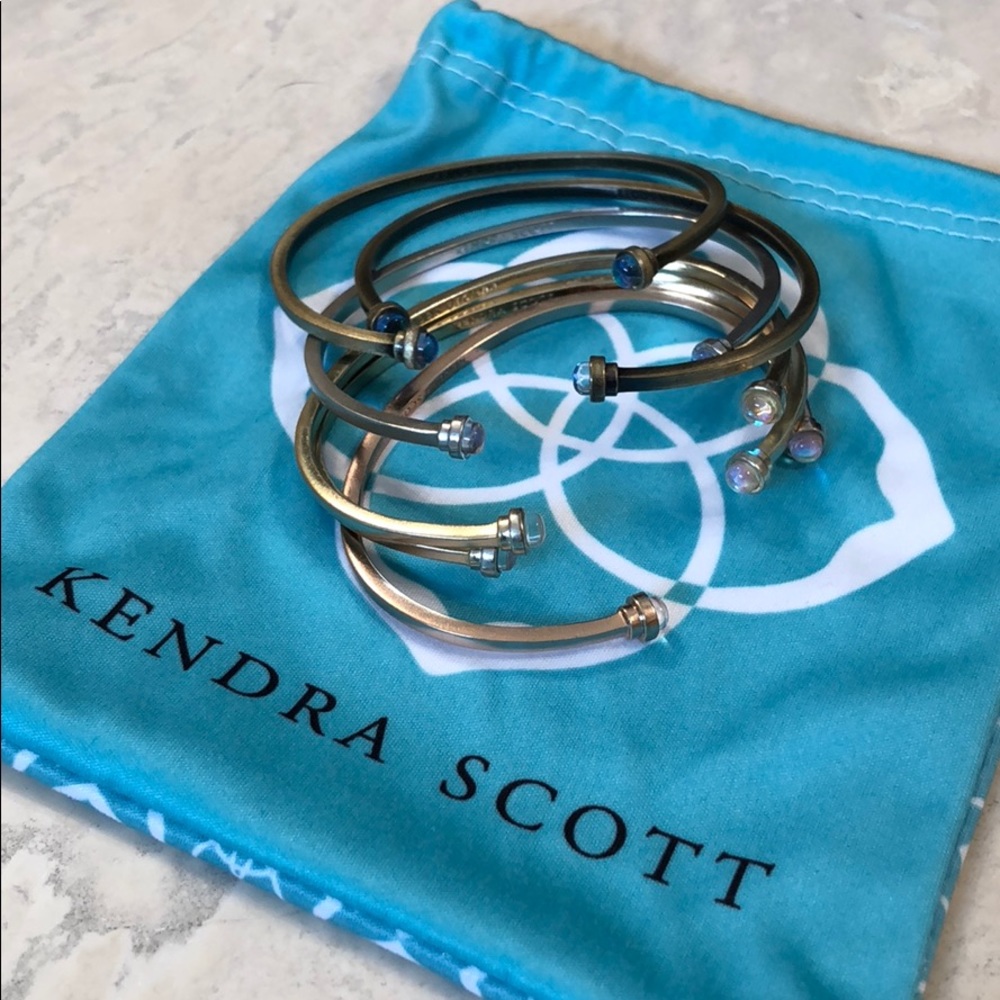KS Kriss Bangles in Mixed Metals